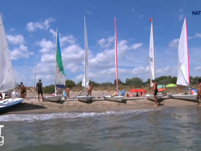 voiliers serignan plage nature