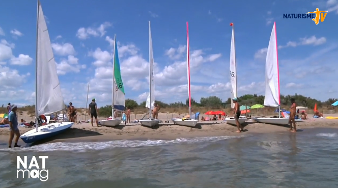 voiliers serignan plage nature