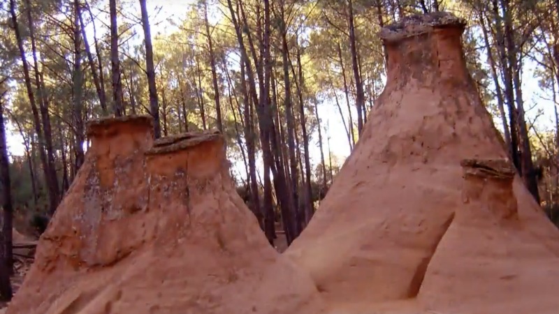 Les demoiselles coiffees Mont Ventoux
