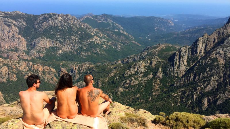 naturiste en corse