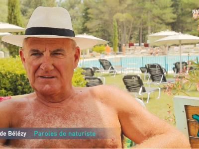 un naturiste à Bélézy
