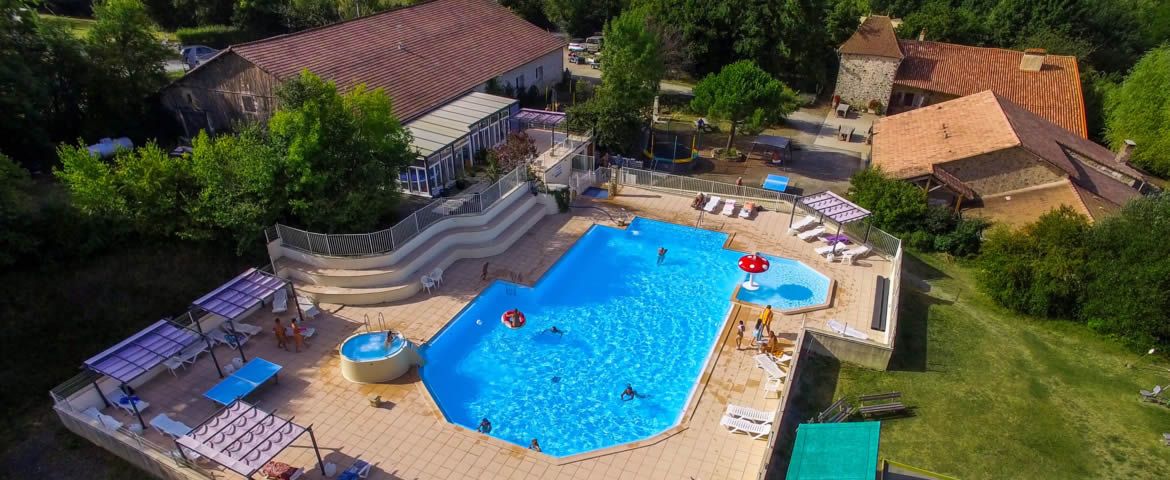 piscine naturiste du camping le Colombier en Vendée