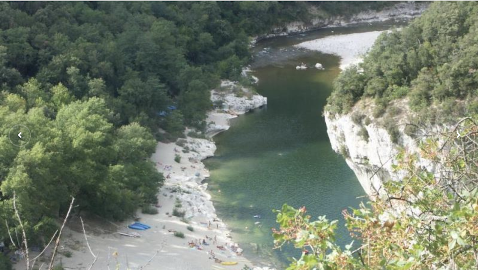 plage naturiste en Ardèche