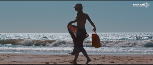 une jeune naturiste à Euronat