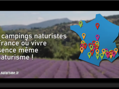 vidéos sur le camping naturiste en France avec naturisme.fr
