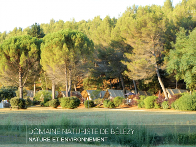 Bélézy est situé en Provence. Le village naturiste bénéficie d'une nature exceptionnelle dans un cadre enchanteur