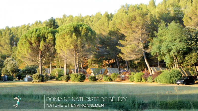 Bélézy est situé en Provence. Le village naturiste bénéficie d'une nature exceptionnelle dans un cadre enchanteur