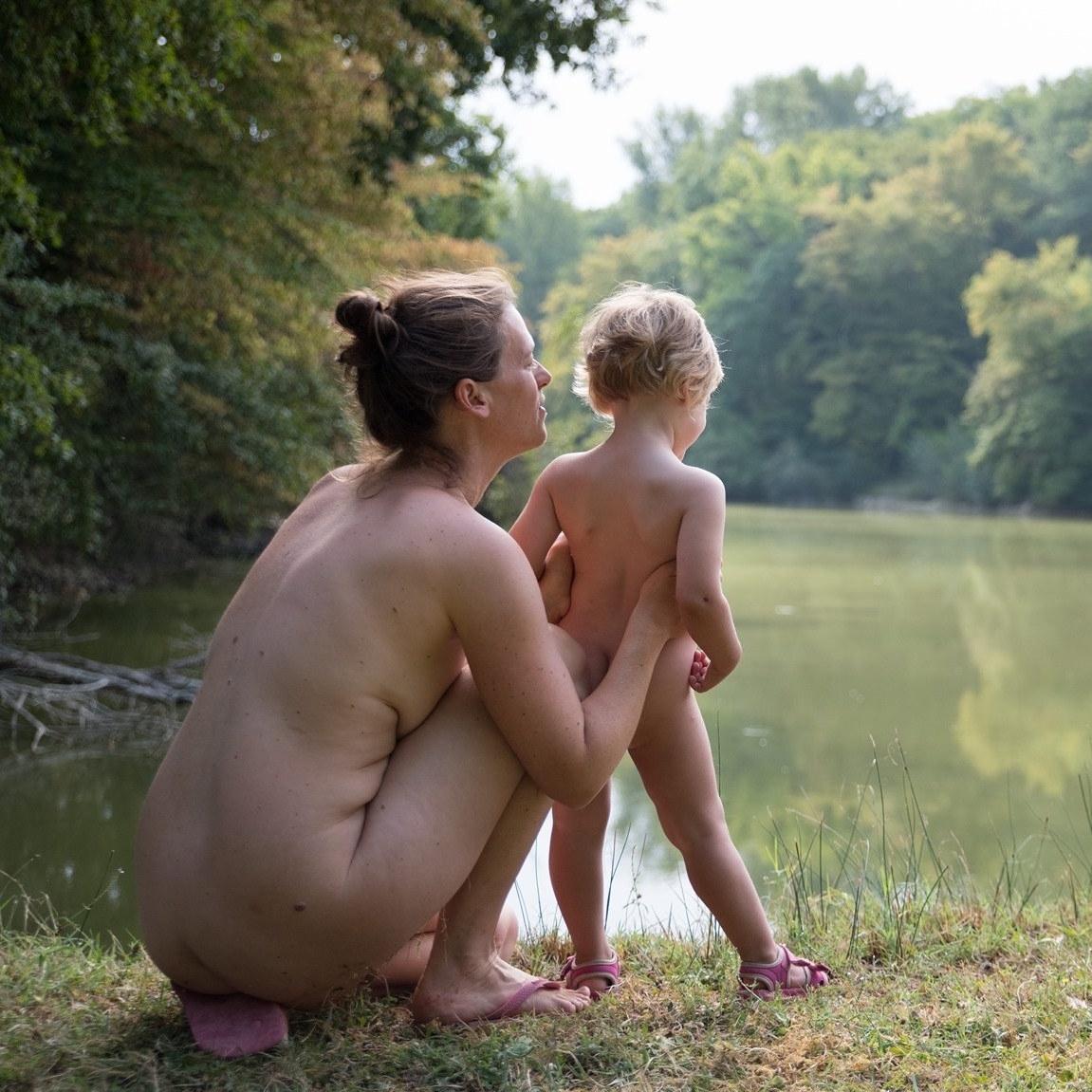 naturisme en famille