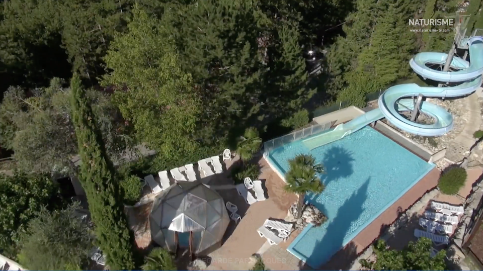parc aquatique origan village naturiste en Haute Provence