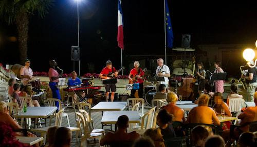 soirée concert camping Devèze Gers