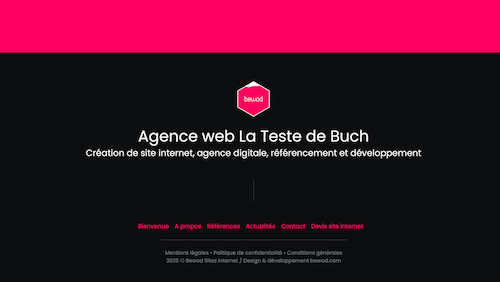 Bewod, création de site web et référencement Bassin Arcachon