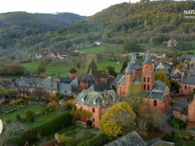 Présentation de Collonges la Rouge, la commune du camping naturiste du Coq Rouge