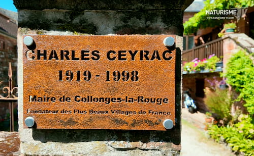 Plus beaux villages de France, créée à Collonges par Charles Ceyrac