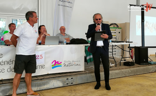 Richard Oltra acceuille l'assemblée générale de la FFN en 2025