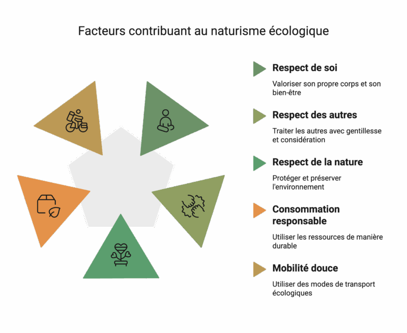 Infographie: pourquoi les campings naturistes sont proches de la nature