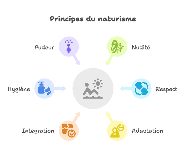 infographie: principes du naturisme