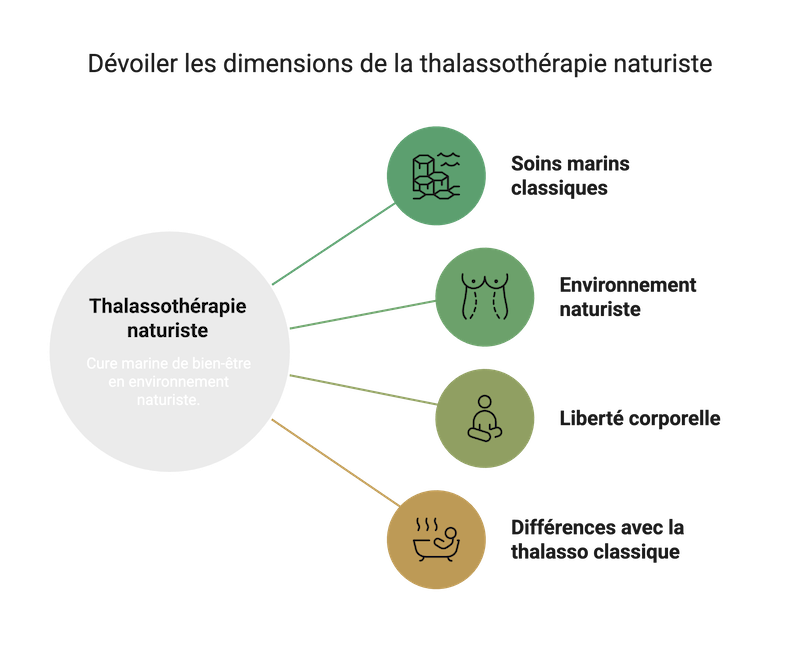 Infographie: Qu'est ce que la thalasso naturiste?