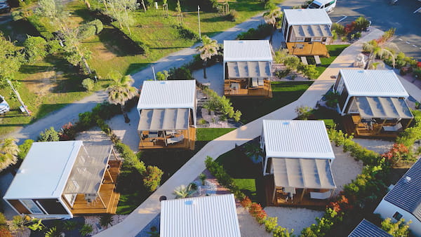 mobile home Hera location naturiste au CHM Oltra