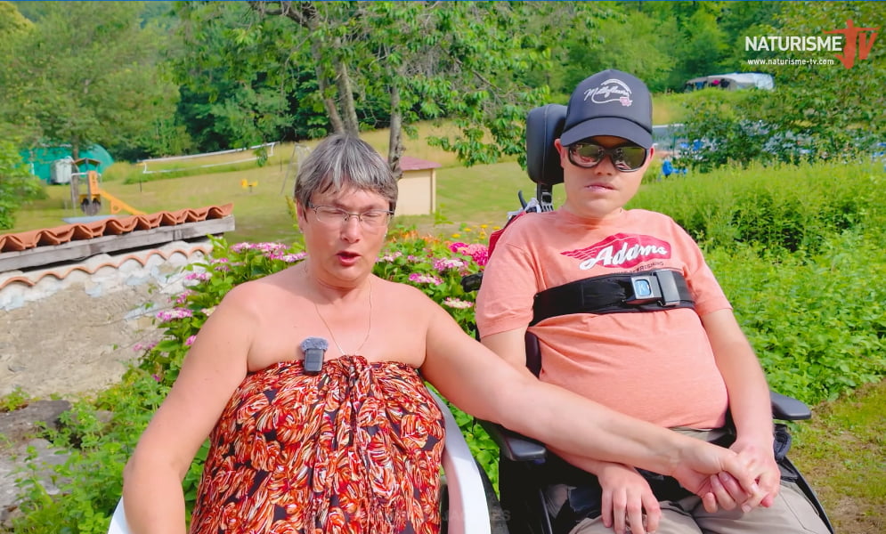 témoignage sur le handicap dans un camping naturiste: Millefleurs