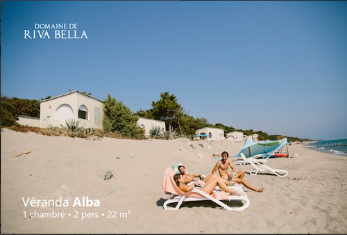 Location sur la plage Alba Riva Bella Corse